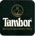 PIVNÍ TÁCEK TAMBOR - tmavě zelený PIVNÍ TÁCEK TAMBOR - tmavě zelený